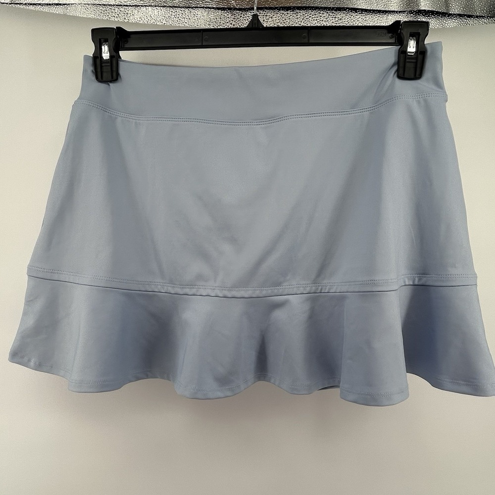 Tommy Bahama Golf Skort Women's XL‎ Powder Blue Flounce Hem Tennis